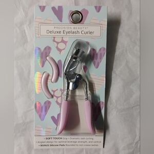 Precision Beauty Deluxe Eyelash Curler - Light Pink